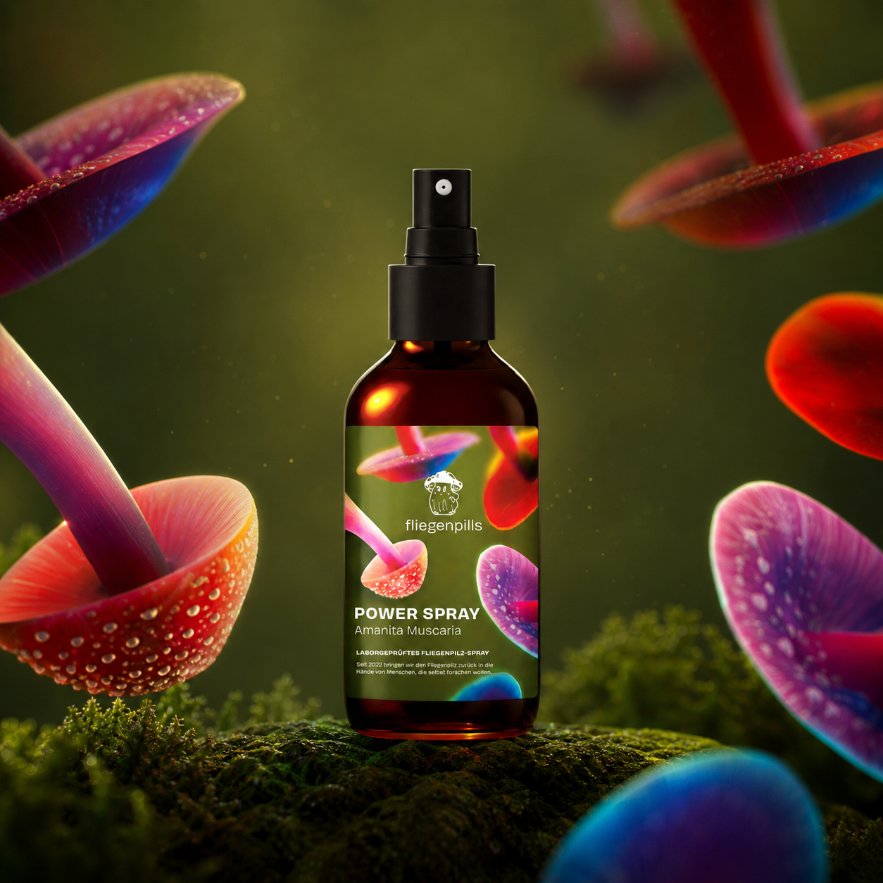fliegenpills POWERSPRAY - Fliegenpilz Spray (Raumduft)