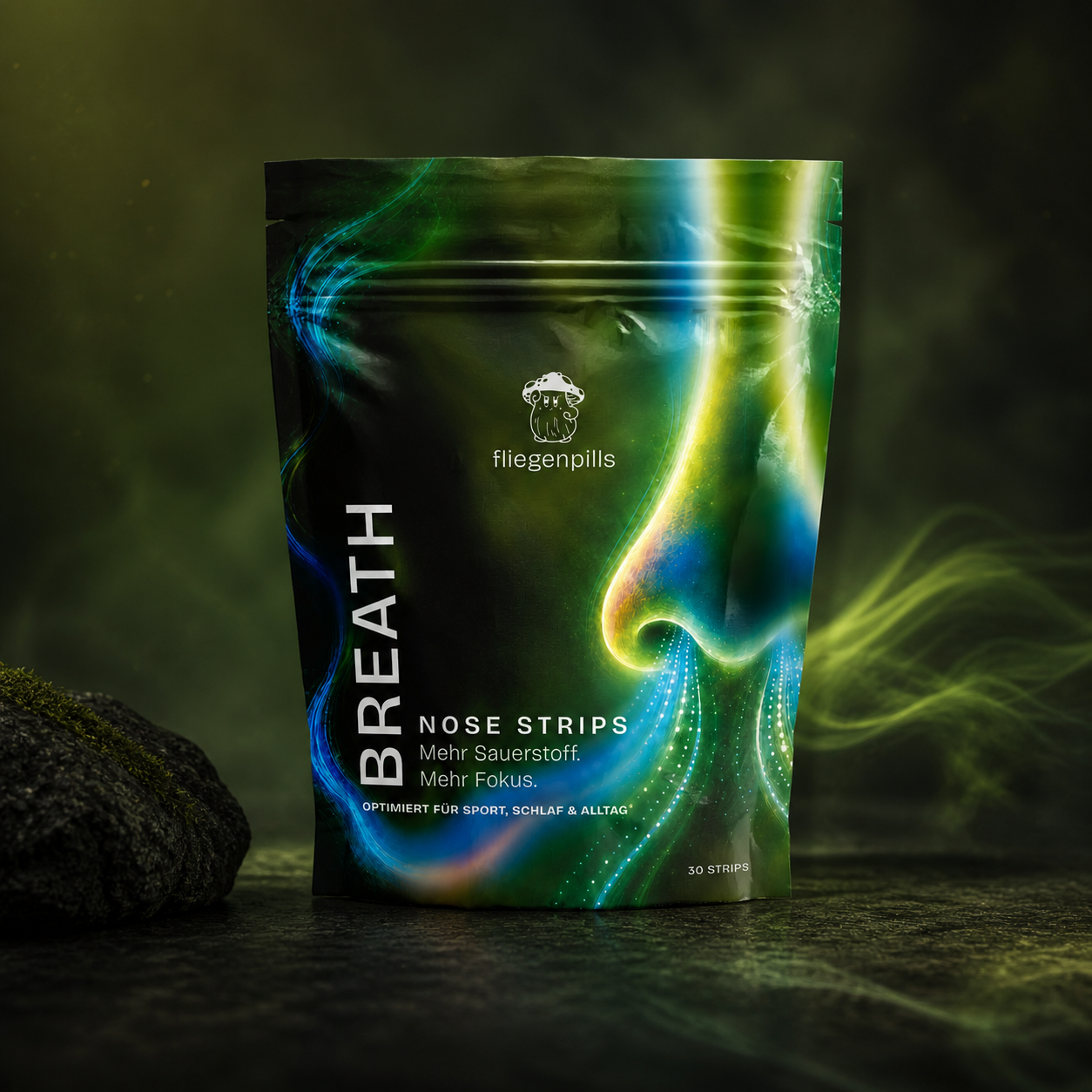 fliegenpills BREATH – Nasenpflaster für bessere Atmung beim Sport, im Schlaf & im Alltag (Preorder)