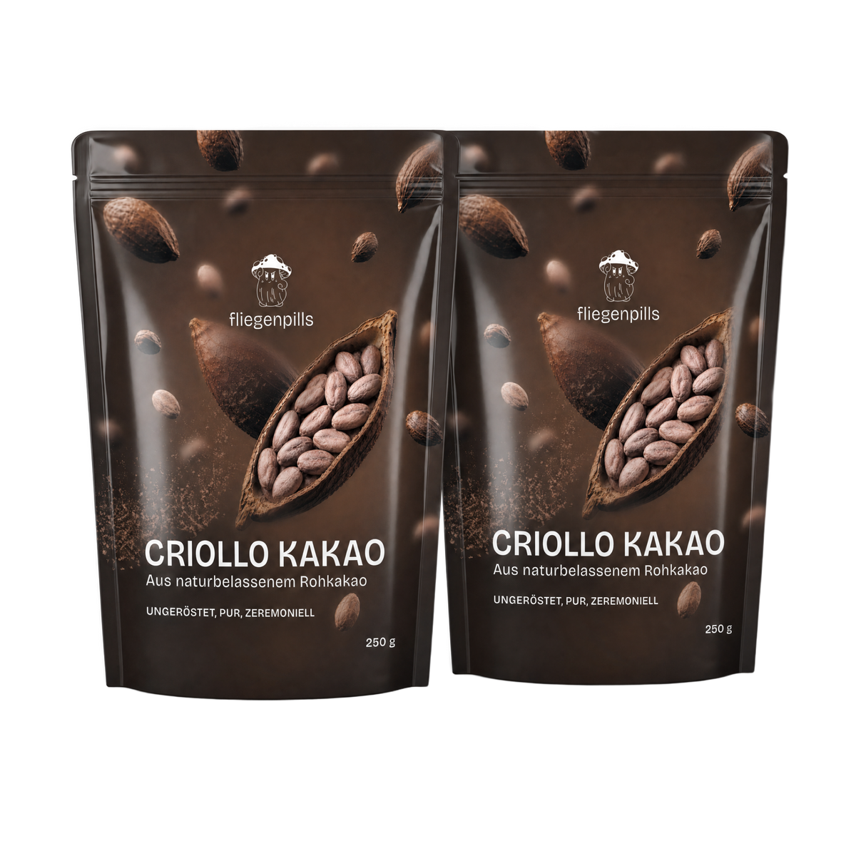 Criollo Kakao – Twin: 2 × 250 g